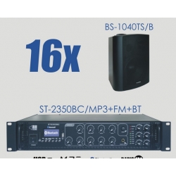 Zestaw ST-2350BC/MP3+FM+BT + 16x BS-1040TS/B